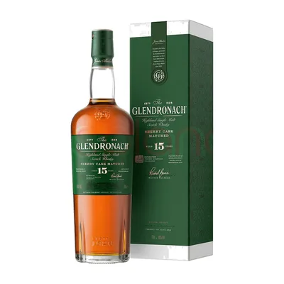Glendronach 15 Year Old Highland Single Malt Scotch Whisky