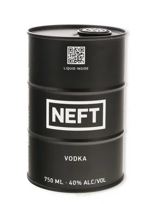 Neft Black Barrel Vodka 750ml