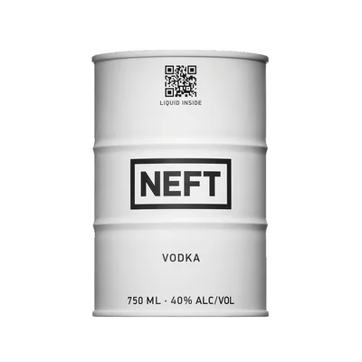 Neft White Barrel Vodka 750ml