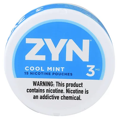 ZYN Nicotine Cool Mint Pouches 3mg