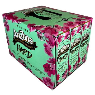 Arizona Hard Green Tea 12 Pack Cans