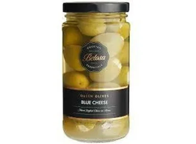 Forest Floor Foods Olives, Stuffed Queen, Bleu Cheese 8 Oz
