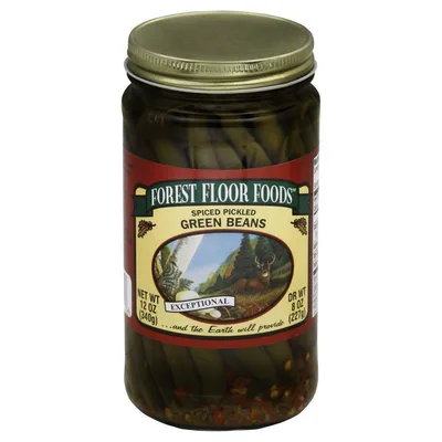 Forest Floor Foods Spiced Pickled Green Beans
