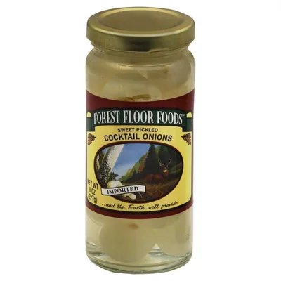 Forest Floor Foods Sweet Pickled Cocktail Onions