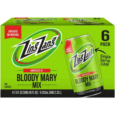 Zing Zang Bloody Mary Mix, Non-Alcoholic Cocktail Mixer