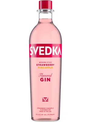 Svedka Gin, Strawberry Pineapple, Modern Style 750 Ml