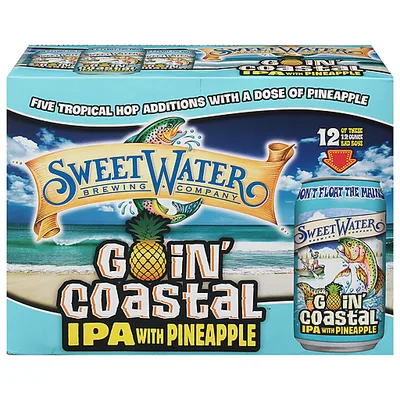 SweetWater Brewing Company Pineapple Ipa Goin' Coastal Beer