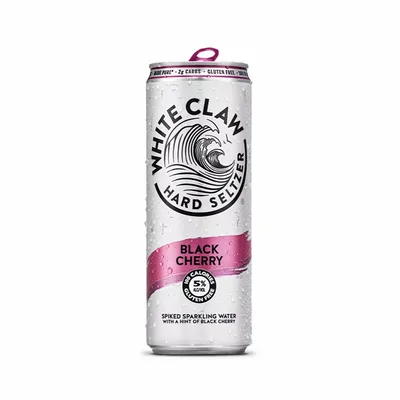 White Claw Hard Seltzer Black Cherry 12 Pack 12oz Cans