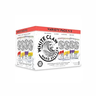 White Claw Variety #1 Hard Seltzer 12 Pack Cans