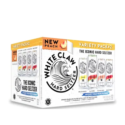 White Claw Variety #2 Hard Seltzer 12 Pack Cans