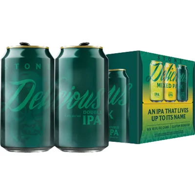 Stone Double Delicious IPA 12oz 6 Pack Can