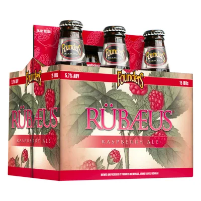 Founders Beer, Raspberry Ale, Rubaeus