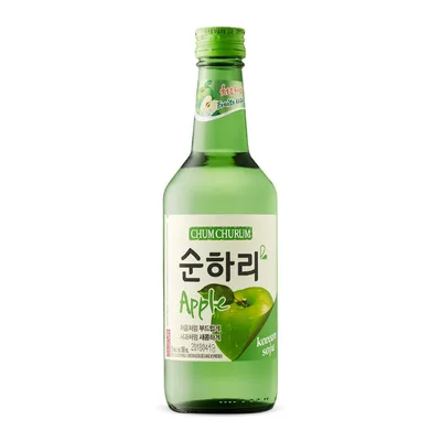 Soon Hari Lotte Chum Churum Apple Soju 375ml
