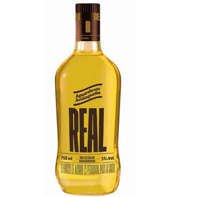 Real Aguardiente Antioqueno Sin Azucar