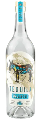 Green Light Painted Donkey Blanco Tequila