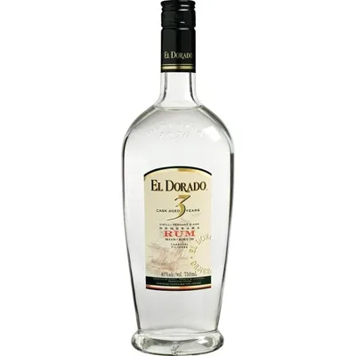 PEECEE Liquor El Dorado 3 Years Old Cask Aged White Rum 750ml