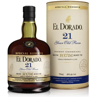 El Dorado Special Reserve 21 Year Old Demerara Rum