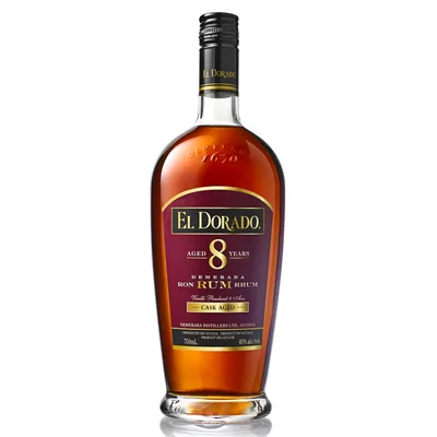 El Dorado 8 Year Old Cask Aged Demerara Rum