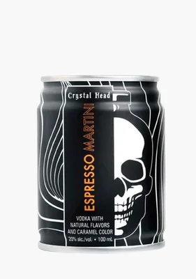 Crystal Head Espresso Martini 100ml Can