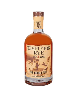 Templeton Rye 4 Year Old Whiskey 750ml