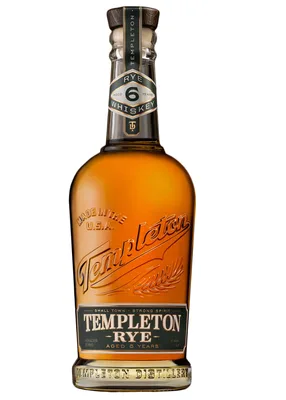 Templeton Rye 6 Year Old Whiskey