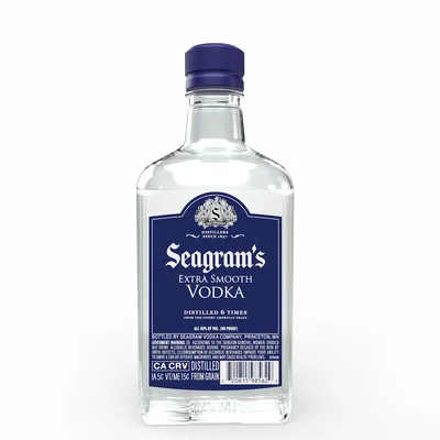 Seagram's Vodka, Extra Smooth 375 Ml