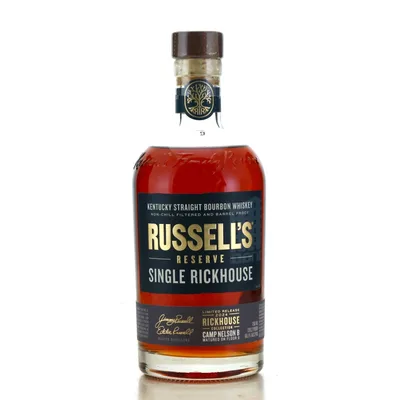 Russell's Reserve Single Rickhouse Camp Nelson F Bourbon Whiskey