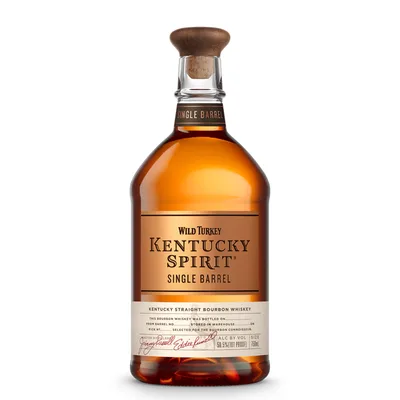 Wild Turkey Whiskey, Kentucky Spirit, Straight Bourbon 750 Ml