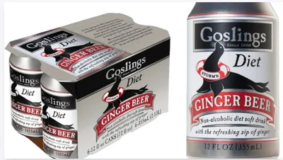 Gosling's Ginger Beer Diet Single 12oz Can