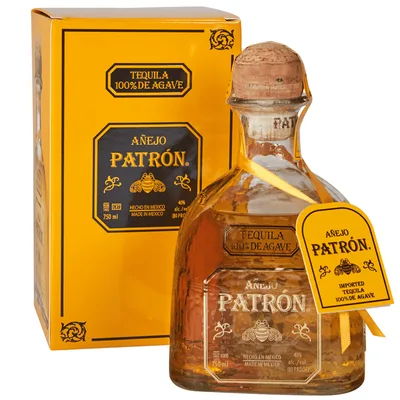 Patron Anejo Tequila Proof: 80 750 mL