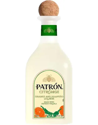 Patron Citronge Orange And Jalapeno Liqueur 750ml