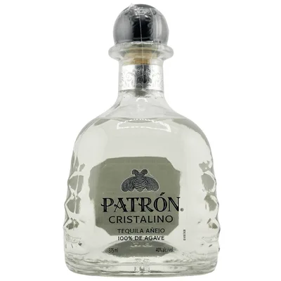 Patron Cristalino Anejo Tequila 375ml