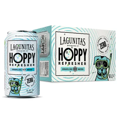 Lagunitas Hoppy Refresher Sparkling Hop Water 6pk 12oz Can