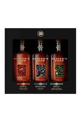 Heaven's Door Trilogy Collection Gift Set 47,3% Vol. 3x0,2l