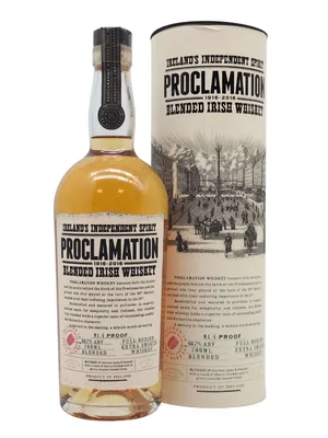 Proclamation Blended Irish Whiskey