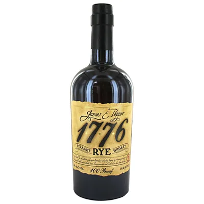 James E. Pepper 1776 Straight Rye Whiskey 100 Proof
