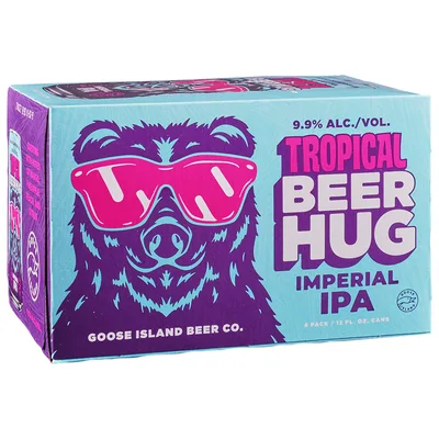 Goose Island Tropical Beer Hug IPA 6 Pack Cans