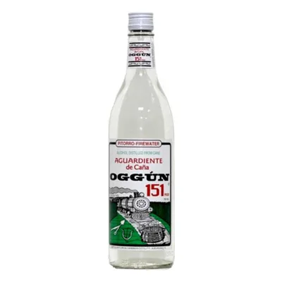 Oggún Oggun Aguardiente 151 Proof 750ml