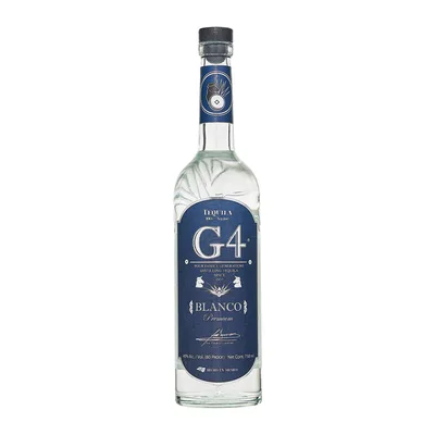 G4 Tequila Premium Blanco 80 Proof