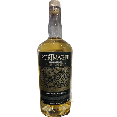 Portmagee Triple Distilled Irish Whiskey Barbados Rum Cask Finished 750ml