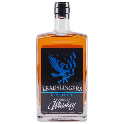 Leadslingers Thin Blue Line Bourbon Whiskey