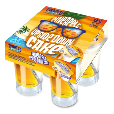Twisted Shotz Pineapple Upside Down Cake