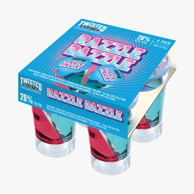 PEECEE Liquor Twisted Shotz Razzle Dazzle