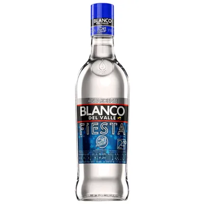 Blanco Del Valle Aguardiente Fiesta Sin Azucar 29% 750m