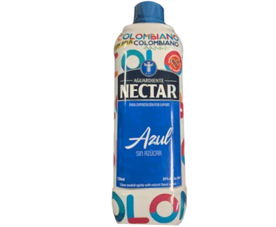 Aguardiente Nectar Azul Sin Azucar 750ml