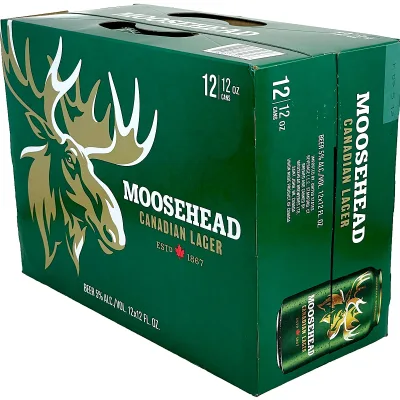 Moosehead Canadian Lager 12-Pack Can