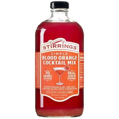 Stirrings Simple Blood Orange Martini Cocktail Mix 25.4 Fl Oz