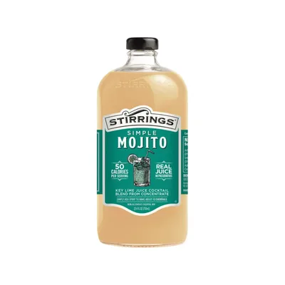 Stirrings Simple Mojito Cocktail Mix Non-Alcoholic - Case Of 6/25.4 Oz