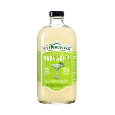 Stirrings Cocktail Mix, Non-Alcoholic, Simple Margarita 25.4 Fl Oz