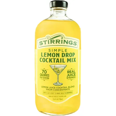Stirrings Simple Lemon Drop Martini Mix 750ml
